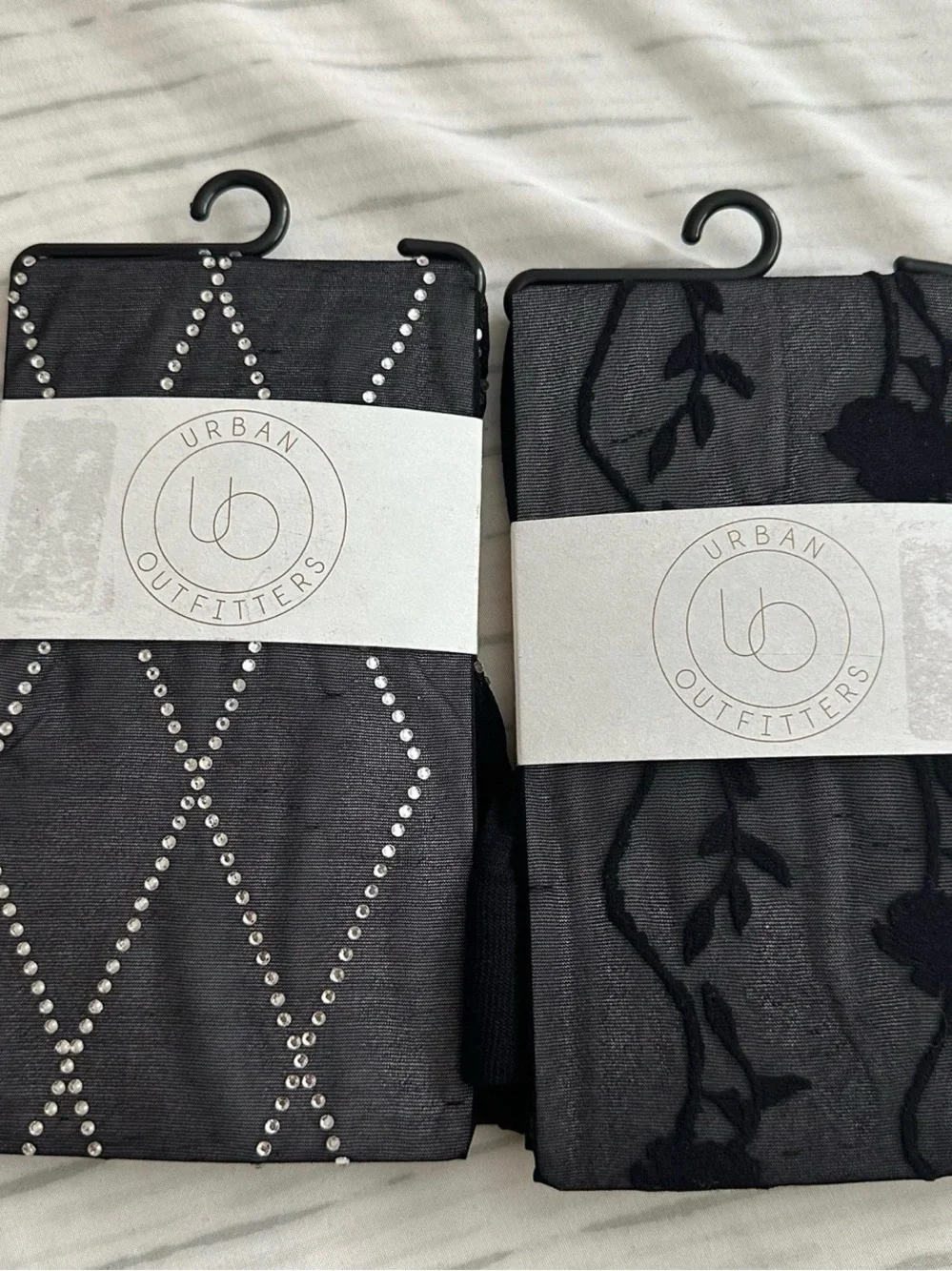 Urban Outfitters Set of 2 Black Tights